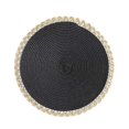 thumbnail image 1 of (black) Phnom Penh woven placemats American western food mats anti-scalding table mats-OEIN, 1 of 4