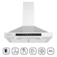 thumbnail image 3 of CIARRA Smart Range Hood 30 inch with Voice Control, Compatible with Alexa/Google Home/Smart Life Assistant with Carbon Filter Kit CAS308W75-003, 3 of 8