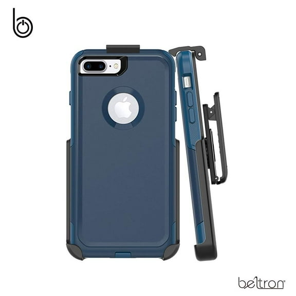 Belt Clip Holster for OtterBox Commuter Series - iPhone 7 Plus/iPhone 8 Plus 5.5" case is not Included Features: Secure Fit, Quick Release Latch, Durable Rotating Belt Clip & Built-in Kickstand