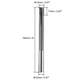 thumbnail image 2 of 12mm Chucking Reamer High Speed Steel Carbide Tip H7 150mm Length Lathe Machine Reamer Straight Flute Cutting Tool, 2 of 5