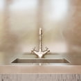thumbnail image 6 of Novatto KAY NBPF-146BN Dual Knob Traditional Bar Faucet in Brushed Nickel, 6 of 8