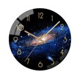thumbnail image 1 of Wall Clock Blue Powder Color Silent And Non Ticking 12 Inch Circular Clock Battery Quartz Analog Living Room Kitchen Bedroom Home School Decoration, 1 of 7