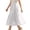 White, variant on Pleated Mesh Skirt for Women Flowy Tulle Maxi Skirt Casual Elegant Long Skirt Flowy Party Bottoms
