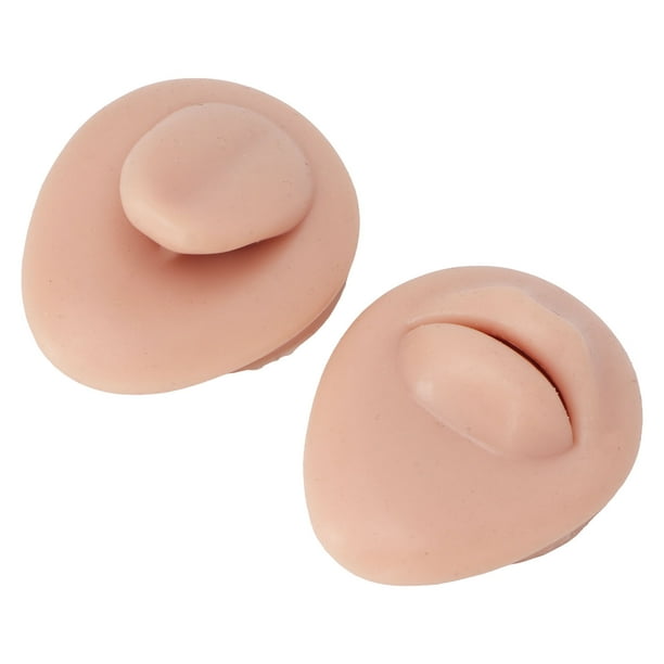 Conjunto De Modelo De Lengua De Boca Simulada, Modelo De Lengua De Boca De Silicona Simulada Conjunto De Modelo De Exhibición De Perno De Lengua De Labio De Boca Humana Simulada(piel media)