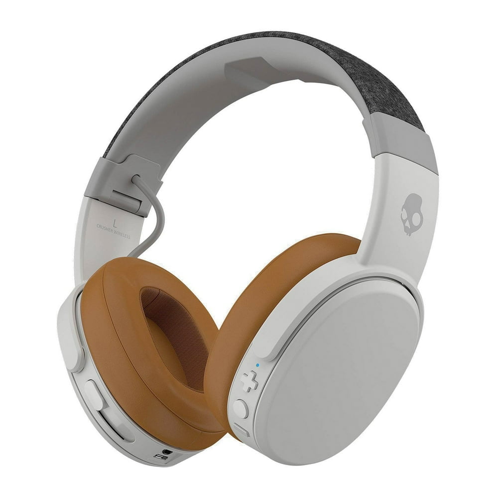 Skullcandy Crusher OverEar Headphones with Microphone Gray/Tan