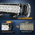 thumbnail image 4 of Nilight 39inch 252W Led Light Bar Spot Flood Combo 24V 12V Boat Lighting off road Driving Work Lights for Van Camper Wagon Car Pickup ATV UTV SUV Truck, 4 of 8