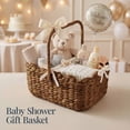 thumbnail image 5 of Best Choice Products Diaper Caddy Organizer for Baby, Large Portable Nursery Organizer w/ Divider & Handles - Chestnut, 5 of 9