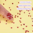thumbnail image 3 of Paquete de 14400 Diamantes Acrílicos, Confeti de Cristales para Mesas de Boda de 0.12 Pulgadas/3mm, Joyas de Diamantes Acrílicos [Rojo Púrpura AB], 3 of 6