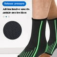 thumbnail image 4 of Advancent Tobillera deportiva de nailon, 2 uds., costuras finas, Protector de tobillo suave y cómodo Extra grueso Ropa Deportiva, Zapatos SG, 4 of 6
