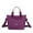 Purple, variant on ESULOMP Messenger Bag Large Capacity Purpose Casual Hand Shoulder Bag,, Suitable for Traveling, Fitness, Shopping