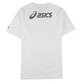 thumbnail image 2 of ASICS Mens Logo Basic T-Shirt, White, Small, 2 of 2