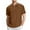 Brown, variant on Ashirexll T Shirts for Man, Big and Tall Shirts for Men, Casual Loose Turndown Collar Button Shirts for Summer Vacation