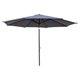 thumbnail image 1 of Sombrilla de patio International Caravan St. Kitts, 350 cm, gris, 1 of 1