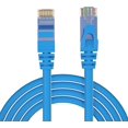 thumbnail image 2 of Huetron? Cat 6 Ethernet Cable Cat6 Snagless Patch 40 Feet - Computer LAN Network Cord, BLUE, 2 of 8