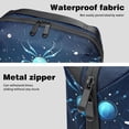 thumbnail image 4 of Constellation Oxford Cloth Waterproof USB Pouch with Hard Drive Cases, Hard Drive Bag, Charger Storage Organizer, Cable Organizer Clips - 5.9x9.44x3.14 in, 4 of 6