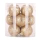 thumbnail image 3 of 12 piezas/lote de adornos navideños de bolas para árbol de Navidad, adornos redondos para fiestas, festivales, productos para el hogar, dulces, 3 of 5