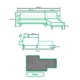 thumbnail image 2 of Sala Modular Sofá Cama Reversible Makora de Lino Gris Claro Beehive Airflex Foam Modelo Sparrow, 2 of 8