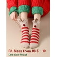 thumbnail image 6 of TEHOOK Warm & Cozy Gifts for Women, Fluffy Fuzzy Sock, Plush Sleeping Slipper Socks - Soft Warm Fabric, 6 of 8
