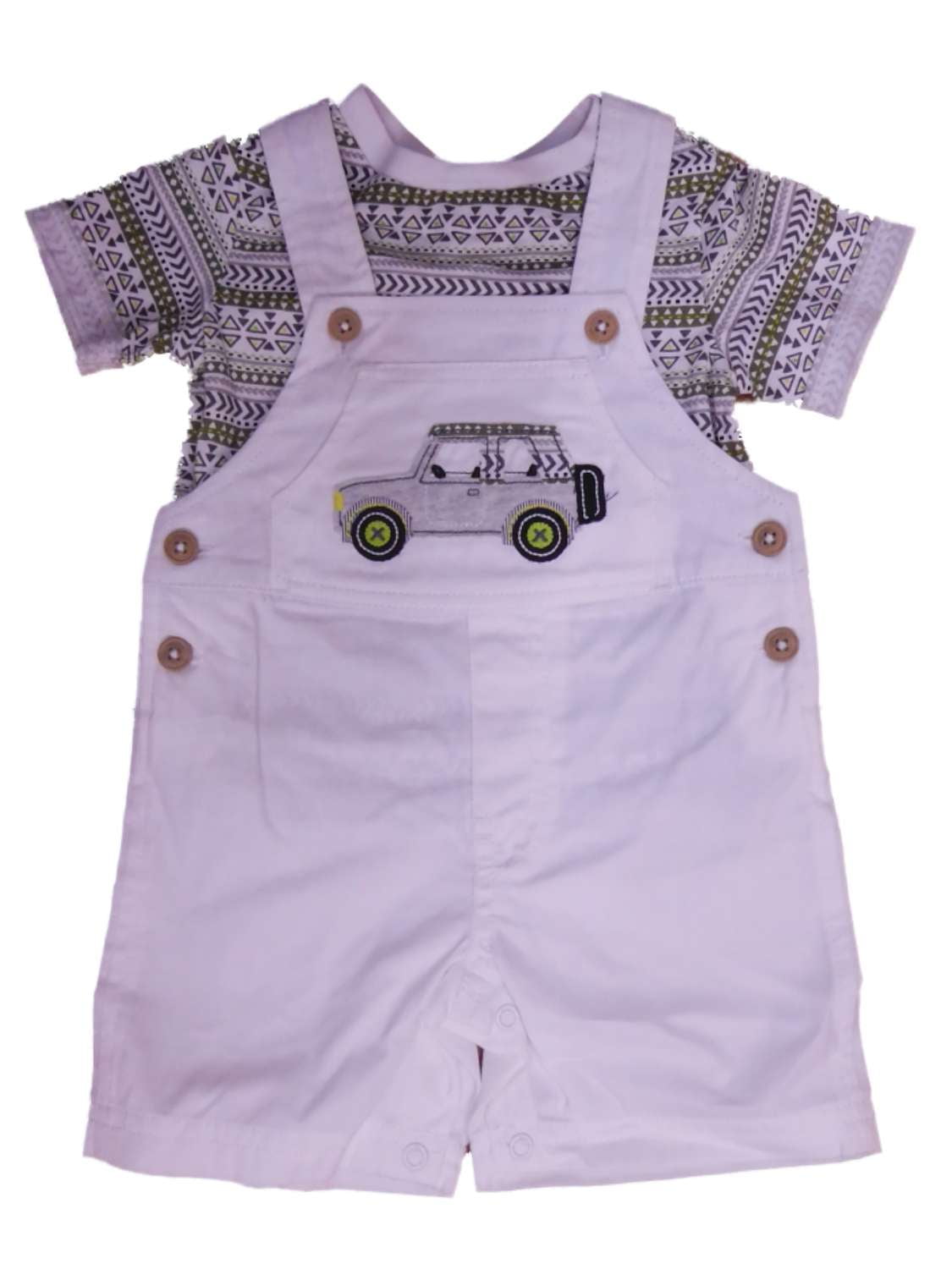 walmart white overalls