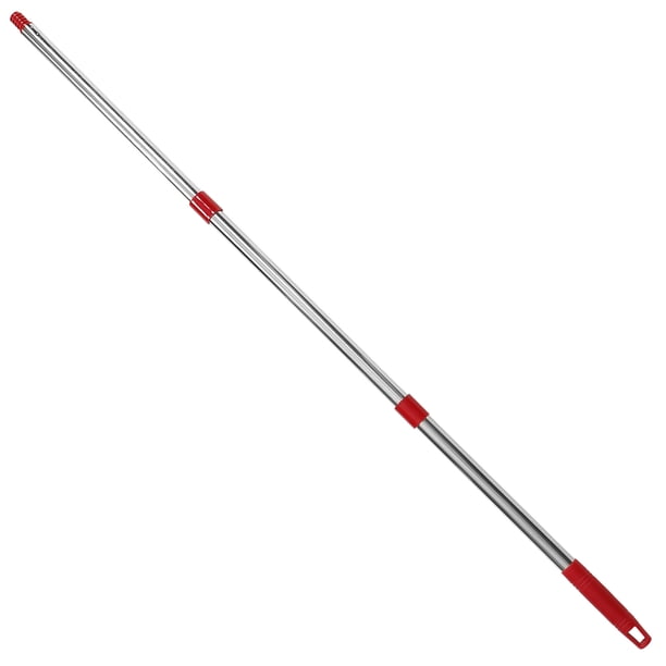 1 juego de trapeador de tres secciones, trapeador de repuesto, trapeador de piso, trapeador de varilla de acero inoxidable de 3 secciones, accesorio para trapeador