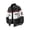 Black, variant on FRSASU Men's Casual Stand Collar Leather Jacket Motorcycle Lightweight Leather Outwear Wine