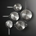 thumbnail image 4 of Calphalon Premier Ensemble de 8 Pcs en Acier Inoxydable Compatible Four avec Couvercles, 4 of 12