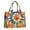 Colorful Tie Dye Pattern, variant on Colorful Tie Dye Pattern Large Tote Bag, Work Tote Purse with Inner Pockets, Large Capacity for Women,15.7” X 5.1" X 13"