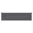 thumbnail image 3 of vidaXL Garden Bench Cushion Anthracite Oxford fabric (100% polyester), 3 of 5