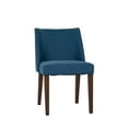 thumbnail image 2 of Pemberly Row Space Savers Medium Brown Nido Chair - Blue (RTA)-Set of 2, 2 of 9