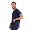 thumbnail image 3 of Landau Essentials Men's Classic Fit V-Neck Five Pocket Scrub Top, Style 7489, 3 of 4