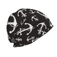 thumbnail image 4 of Kll Anchor Winter Fall Beanie Knit Hats For Men & Women - Warm & Soft Stylish Toboggan Caps For Cold Weather, 4 of 9