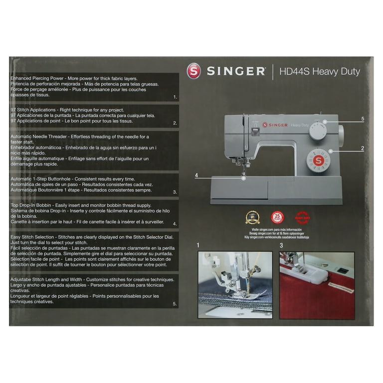 SINGER® 44S Heavy-Duty Sewing Machine, Powerful Performance
