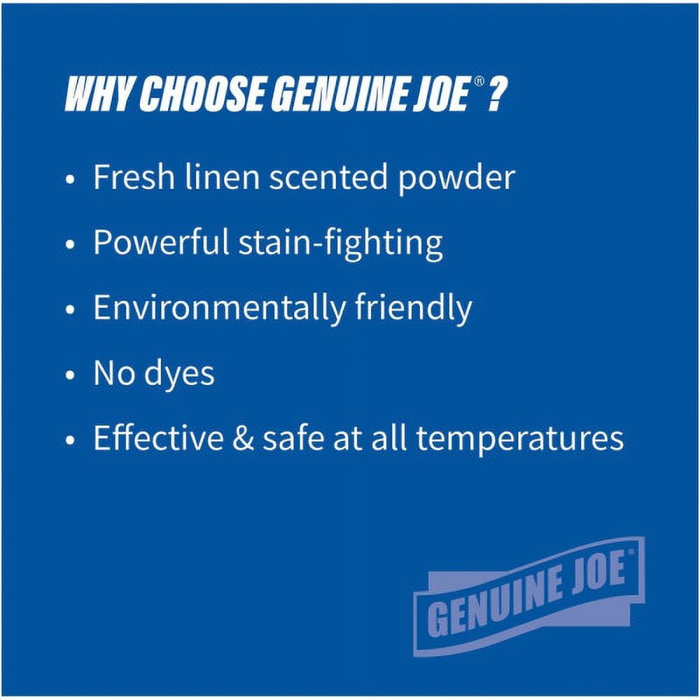 Genuine Joe Economical Powdered Laundry Detergent in Pail, Each