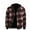Brown, variant on Men's Winter Striped Casual Knit Sweater, Fashion Hooded Jacket with Zipper, Fall Winter Pullover for Outdoor Wear, Travel and Cold Weather Protection,Black,L