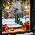 thumbnail image 5 of Glitter Transparent Christmas Hanging Ornaments, Xmas Tree Pendants Ideal for Winter Holiday Scene Home Decor, 5 of 6