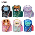 thumbnail image 2 of Bolsa de comida Smiggle australiana, ligera, de gran capacidad, aislante, multifuncional, impermeable, para estudiantes de escuela primaria, Diagona, 2 of 5