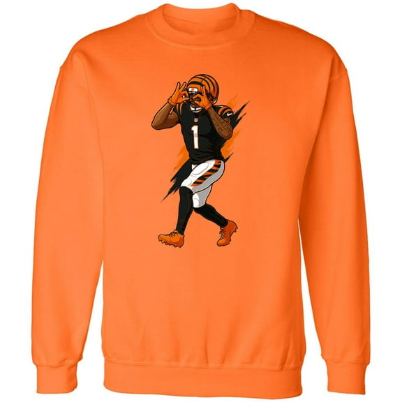 Jamarr Chase Griddy Cincinnati Crew Neck Sweatshirt