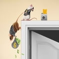 thumbnail image 3 of Micesterpiece Mouse Hole Wall Decal - 3D Vinyl Sticker for Kids’ Room Decor & Home Spaces, 3 of 10
