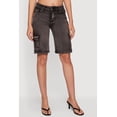 thumbnail image 3 of Women's VIP Denim Bermuda Cargo Shorts, 3 of 4