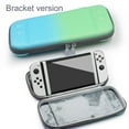 thumbnail image 4 of MesaSe For NintendSwitch OLED Accessories Set Storage Bag 9H Tempered Glass Protective Film Game Card Case PC Hard Shell Thumb Grip Cap, 4 of 9