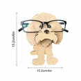 thumbnail image 3 of kchsji Cute Dog Glasses Holder Stand Decorative Eyeglass Frame Animal Shaped Eyewear Organizer Durable Tabletop Storage Stand for Reading Glasses Sunglasses Home Office Desk Decoration Gift, 3 of 5