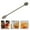 Grey, variant on Silicone Nylon Mixing Spoon 25cm Long Handle Non Scratch Kitchen Utensil Heat Resistant Spoon For Stirring Tea Mixing Ingredients And Baking Needs Dishwasher Safe Cooking Tool With Comfortable Grip