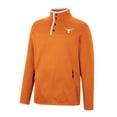 thumbnail image 2 of Men's Colosseum Texas Orange Texas Longhorns Rebound Quarter-Snap Jacket, 2 of 3