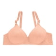 thumbnail image 4 of XFeng Women Floral Lace Underwire Bra, V Neck Adjustable Wide Straps Comfort Support Bra, 4 of 4