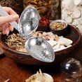 thumbnail image 3 of KAKOWELY 1pc Stainless Steel Pine Cotyledons Tea Strainer Infuser Filter Multi-function Tea Filter for Home (Silver),5.91X"X2.28"X1.38", 3 of 5