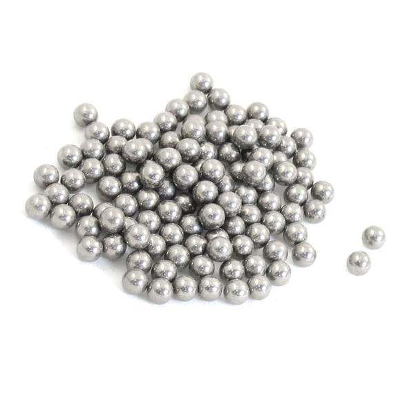 Unique Bargains Unique Bargains 100 Pcs  5mm Diameter Steel Ball for Bicycle Bikes Hubs Bearing