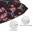 thumbnail image 5 of Salouo Humming Bird And Tropical Pattern Pillow Cases,1PC Pillow Covers with Envelope Closure Decorative Pillow Case for Bed Couch,Pillows Not Included-16"x24", 5 of 6