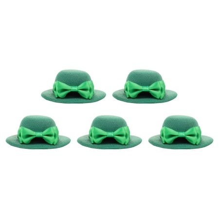

FRCOLOR 5Pcs St. Patrick s Day Wine Bottle Decoration Caps Ireland Party Setting Props