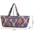 thumbnail image 3 of Bolsa ELENTURE para esterilla de yoga, tamaño grande, con correa, 69 x 18 x 31 cm, 3 of 8