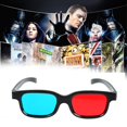 thumbnail image 4 of Red Blue 3D Glasses Brand New Black Frame Glasses Family Activity For View Anaglyphic, 4 of 5